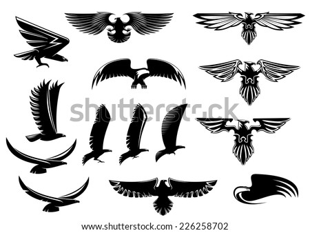 Eagle Tattoo Free Vector | 123Freevectors