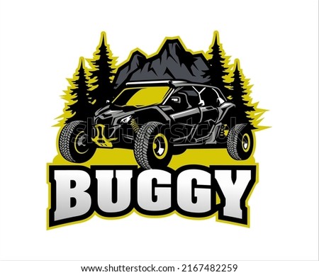 off road club buggy vector