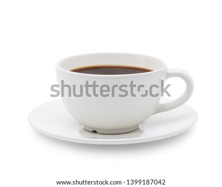 Similar – Image, Stock Photo White cup of black or red fruit tea over green background