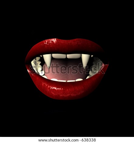 This Is A Vampire Smile. Stock Photo 638338 : Shutterstock