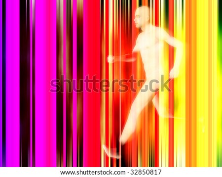 Lined Runner Man