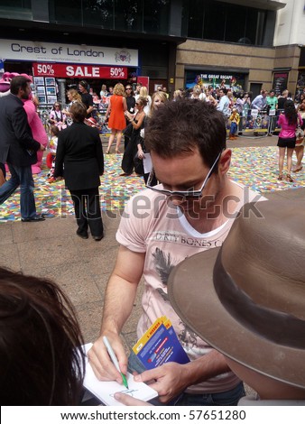 LONDON - JULY 18: Danny Dyer at Toy Story 3 Premiere July 18, 2010 in Leicester Square London, England.