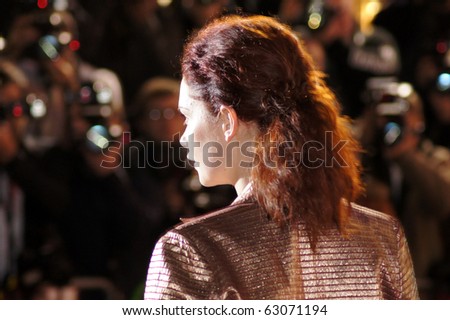LONDON - OCT 11: Ruth Wilson At The Never Let Me Go Premiere October 11, 2010 in Leicester Square London, England.