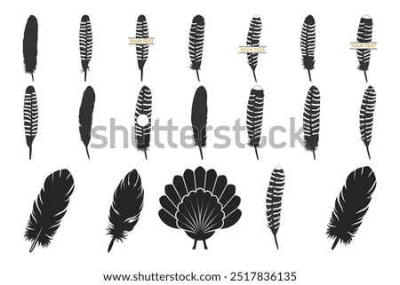 Turkey Tail Feather SVG'' Turkey Hunting Vector Silhouette