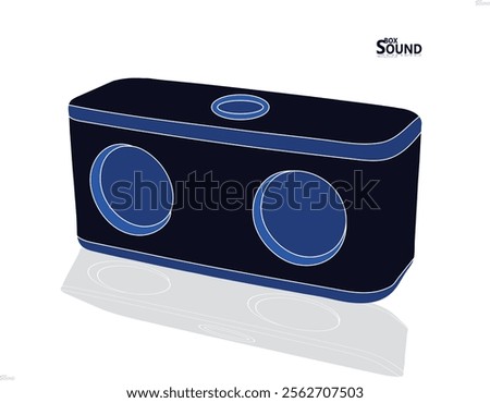 Sound box, Sound, micro, mike, speaker, loud speaker, icon, mini sound box
