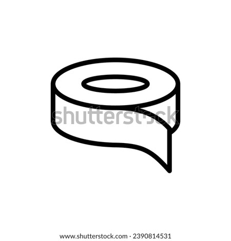 tape icon vector design template simple and clean