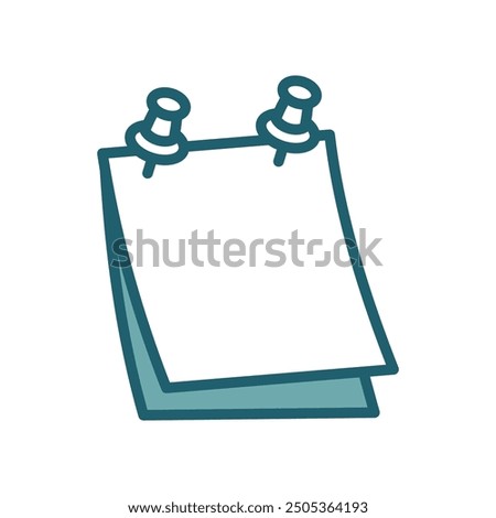 sticky note icon vector design template simple and clean