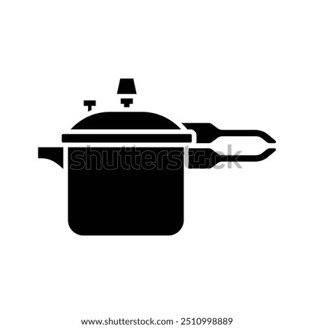 pressure cooker icon vector design template simple and clean