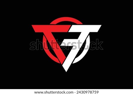 t f v tf tv ft fv vt vf tfv ftv vtf rvf fvt vft initial logo design vector symbol graphic idea creative, gym and fitness logo with circle
