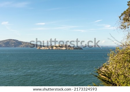 Similar – Image, Stock Photo View from Alcatraz Island in October 2019