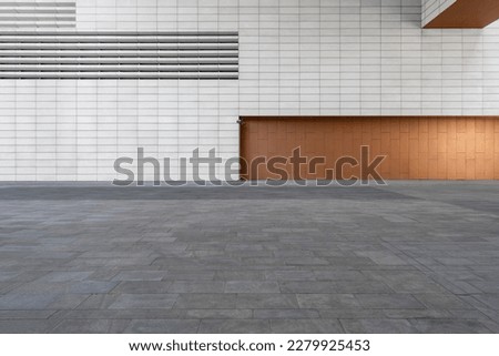 Similar – Image, Stock Photo Futuristic facade Facade