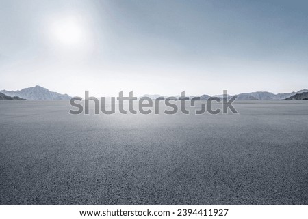 Similar – Image, Stock Photo mountain road and sky with sunbeams in Georgia