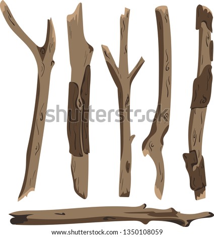 Similar – Image, Stock Photo Dried vine bundle as decoration at the insect hotel