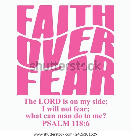 Faith Over Fear Christian Hoodie Bible Verse, Aesthetic Christian tshirts