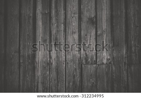 Matte black and white hipster wood wall background texture