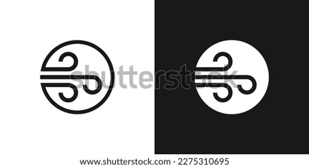 logo icon air simple vector illustration