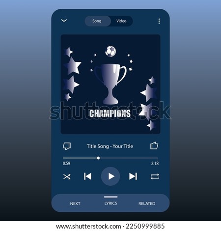 Music Display Theme: Music Platform Sample. Spotify Display template. Joox. Apple. Iphone. Google Music. SoundCloud. YouTube Music. Iphone. Android. UI. UX. User interface user experience.