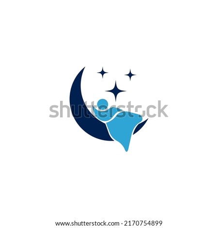 Sleep Logo Template vector symbol 