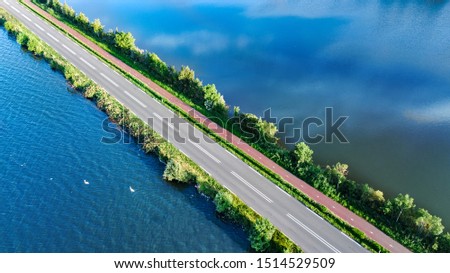 Similar – North Causeway Bridge im Morgengrauen über den Indian River