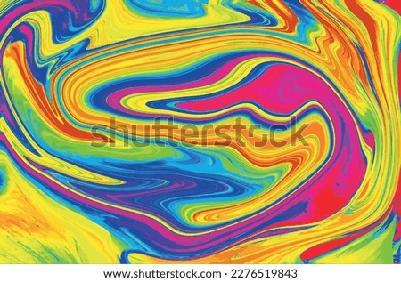 thermal map, abtract forms. colorfull