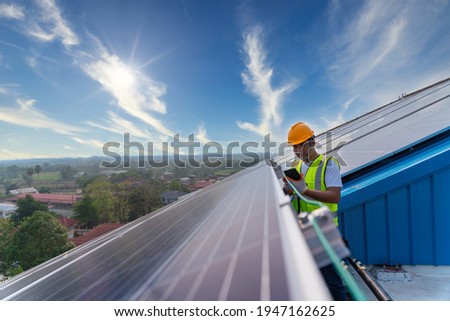 Similar – Image, Stock Photo Use solar energy