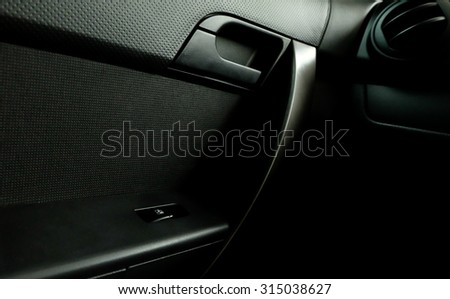 Auto interior, dashboard, inner workings of a car, car interior life, car door