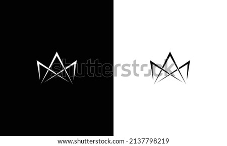 alphabet letters monogram icon logo AM or MA Foto stock © 