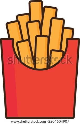 Premium Vector Delicious French Fries 