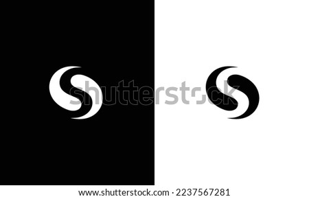 Creative letter S logo design