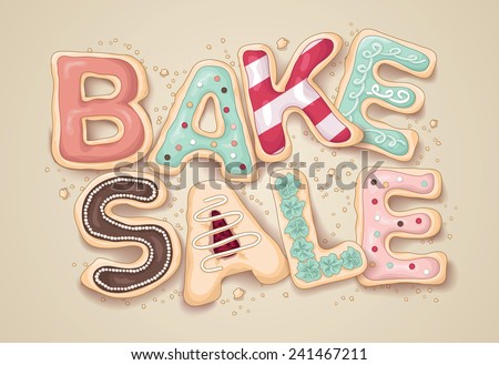 bake sale sign