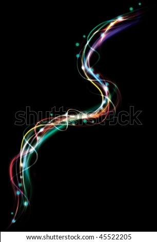 Blurry abstract colorful light effect background. eps10 with transparency