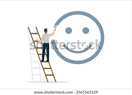 Similar – Image, Stock Photo . optimistic Optimism