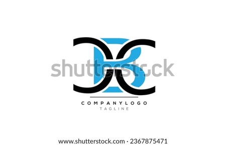 Alphabet letters Initials logo CBC