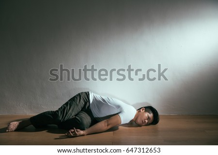 Man Lying on the Floor | Download Free Vector Art | Free-Vectors