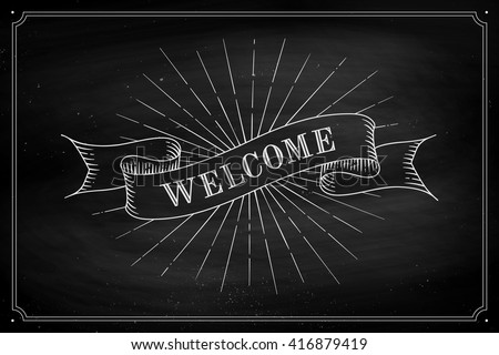 chalkboard background for word