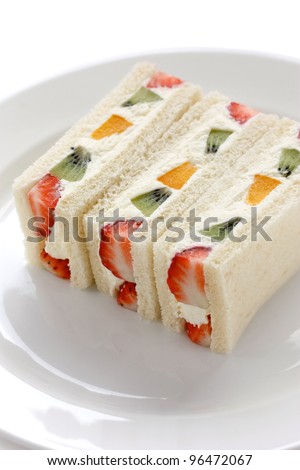 fruits sandwich