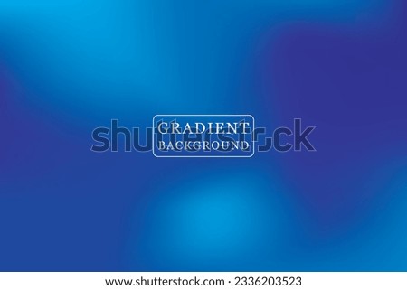 Abstract colorful blue vector gradient background, illustration with Smooth gradient blur blue background design for banner, ads, and presentation templates