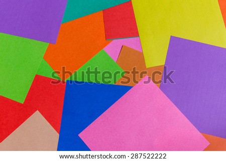 Colorful Background / Colorful Paper Background
