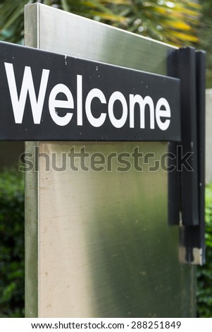 Welcome Banner / Welcome Sign