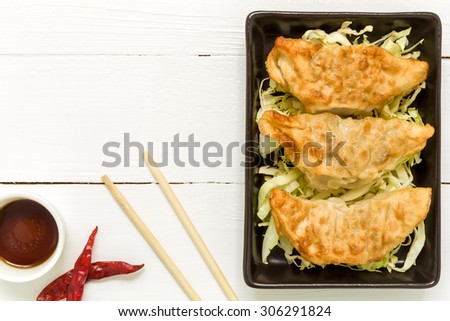 Chinese Food Background / Chinese Food / Chinese Food on Wooden Background