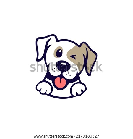 an illustration of a pampered and cute dog, perfect for a pet company