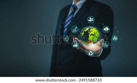 Similar – Image, Stock Photo Eco Carbon Capture Ecology