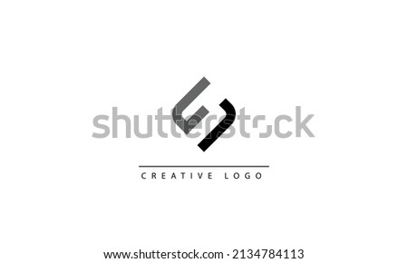  US SU Abstract initial monogram letter alphabet logo design Stok fotoğraf © 