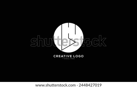 HO HBO Abstract initial monogram letter alphabet logo design