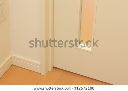 Barrier-free, flooring, door