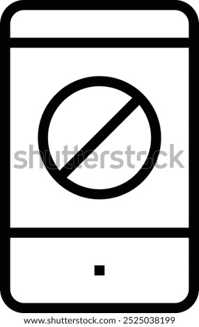 protest icon. Thin linear style design isolated on white background