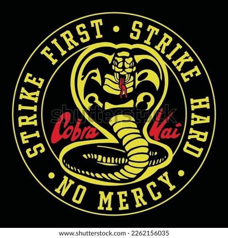 Cobra Kai amazing Design for print on t shirt, hoodie, sweatshirt, cap and outfits