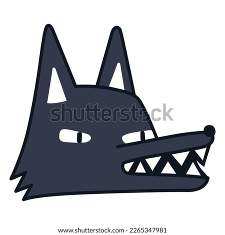 Funny Wolf Face amazing embroidery patch and t shirt, hoodie, sweatshirt print design