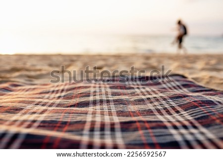 Similar – Image, Stock Photo Close up of beach dunes