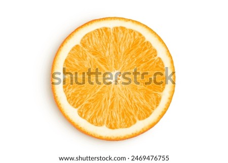 Similar – Image, Stock Photo Orange slices in a glass of water